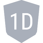 1D